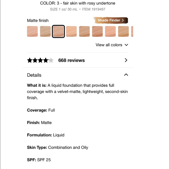 giorgio armani power fabric shade finder